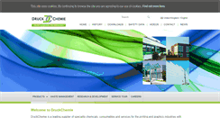 Desktop Screenshot of druckchemie.com
